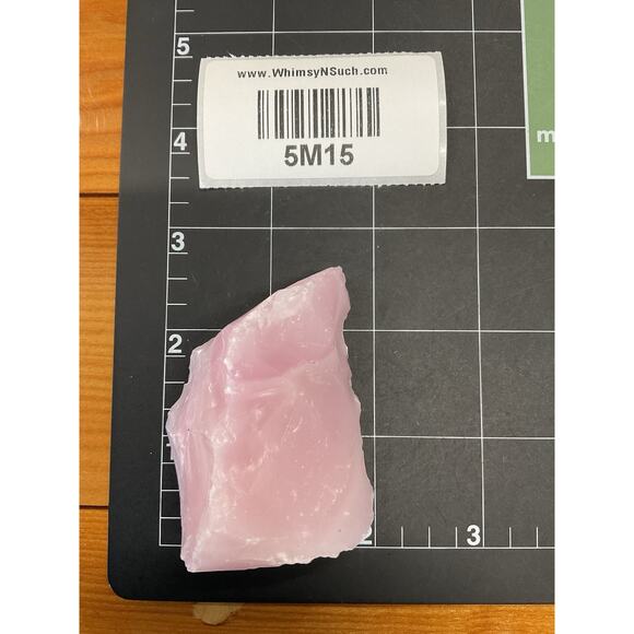 Pink Opaque Art Glass Cullet Slag Glass #5M15 - Picture 8 of 8